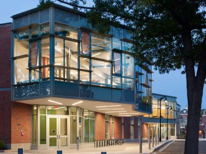 2013 AIANH Merit Award: TDS Center, Keene State College. Photo: Chuck Choi