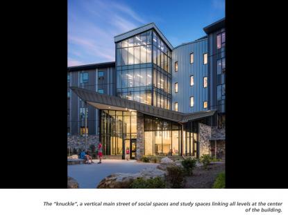 SNHU Monadnock Hall, Lavallee Brensinger Architects, photo:  Anton Grassl Photography