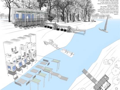 2013 AIANH Commendation Award, Unbuilt Architecture: Island Shack, Bart Sapeta AIA