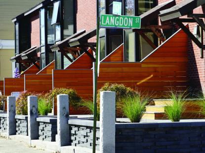 Islington Multifamily Streetscape, WINTER HOLBEN architecture + design