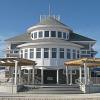 Hampton Beach State Park Seashell Building viewed from the beach