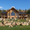 New Hampshire Architecture Photography of Mooslauke Lodge